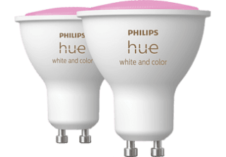 Philips Hue White and Color Ambiance GU10 Duopack met Bluetooth voor €66 bij de Mediamarkt