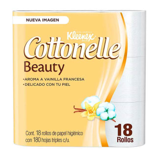 Papel Higiénico Kleenex Cottonelle Beauty por $79 en Chedraui