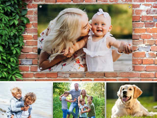 Tuinposter met eigen foto voor 73% bij CanvasCompany