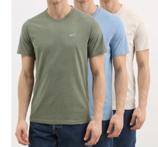 Pack de camisetas HOLLISTER Hombre por 17,99€