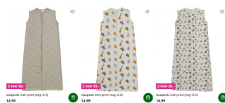 2 Baby slaapzakken voor €20 bij Terstal