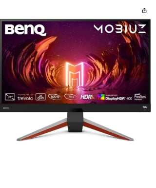Monitor Gaming Benq MOBIUZ EX2710Q 27" LED IPS QHD 165Hz FreeSync por 219.99€