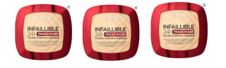 3 L'Oréal Paris Polvos Compactos Mate Infalible 24H, Larga Duración, Cobertura Media-Alta, Resistente al Agua, Tono: 180 Rose Sand, 50 g por 24.85€