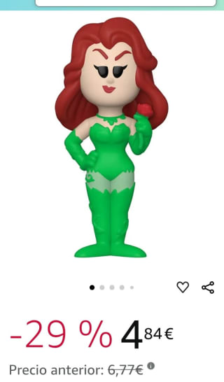 Figura Funko Vinyl Soda: DC - Poison Ivy - Brillo de Diamante Chase por 4,84€