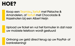 Gratis Crosta & Mollica desserten bij AH (Cashback actie)