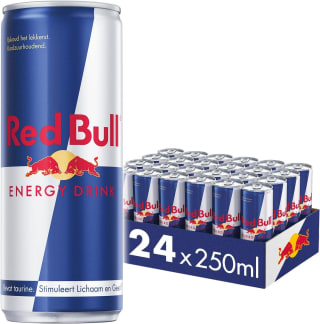 Redbull 24 stuks voor €0,94 per blikje of €0,84 bij abonneren