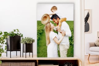 Eigen foto op canvas (60x40cm) voor €14,99 bij Actie van de dag