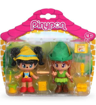 Pinypon. Cuentos 2 Figuras Peter Pan y Pinocho por 6,48€.