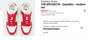 Zapatillas de Hombre Tommy Jeans THE BROOKLYN por 42.46€