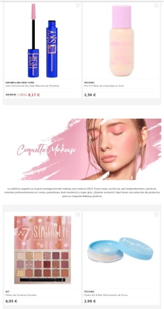 3×2 en Makeup de Consumo desde Primor.