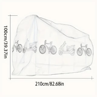 Funda protectora para bicicletas o motos por solo 2,68€ descuento de 61% descuento
