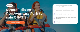 Ahora 1 día en PortAventura Park te sale GRATIS