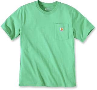 T-shirt à manches courtes Carhartt K87 Pocket Malachite à 14,99€