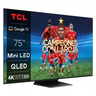 TV MiniLED 75" TCL 75C805, 4K UHD, Dolby Vision IQ por 899€ + Gratis cupón 161,82€