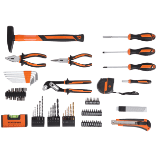 Werckmann gereedschapsset 85-delig in opbergkoffer voor €23,95 bij de Action