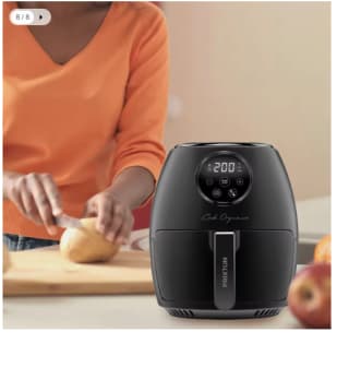 Freidora De Aire Sin Aceite Prixton Cook Organics 3,5 Litros 1300 W por 22.07€