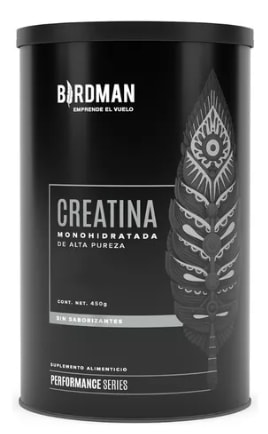 Descuento Mercado Libre: Creatina Birdman Sabor Natural por $363