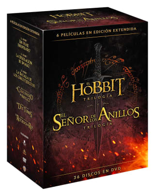 El Hobbit Trilogía Pack Tierra Media (DVD) por 44,95€