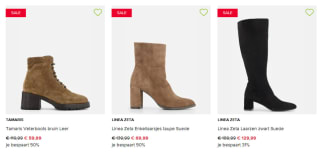 2e sale artikel 50% extra korting bij Ziengs