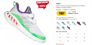 adidas performance Fortarun Buzz Cf K kids sneakers voor €19,99 bij Sport-Korting