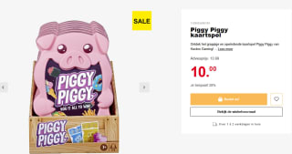 Hasbro Gaming! Piggy Piggy - Kaartspel voor €10 bij Scapino