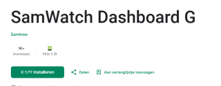SamWatch Dashboard G voor Android gratis