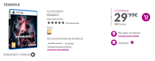 Videojuego Tekken 8 PS5 por 29,99€