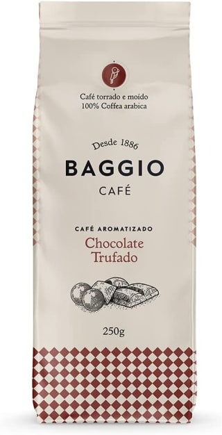 Café Baggio com Aroma de Chocolate de 250g - R$ 22,76