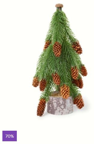 70% korting op alle kerstartikelen bij de Bijenkorf