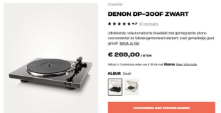 Denon - DP-300F - Volledig Automatische Analoge platenspeler voor €269 bij Bol