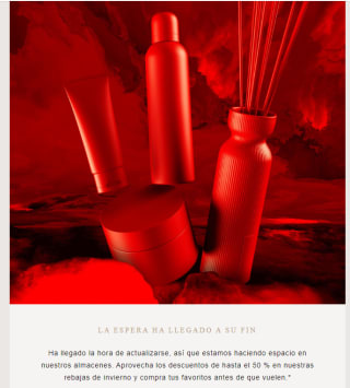 Rebajas de hasta -50% en Rituals y regalo por compra