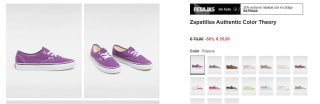 Hasta 50% + 20% Extra descuento + envío gratis en Vans calzado desde solo 16€