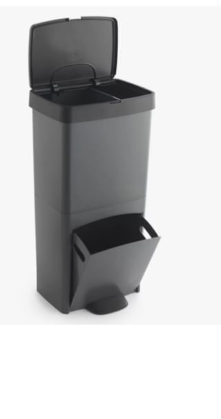 Cubo de Basura 70L Vertical 2 Compartimentos Fácil Gestión por 33.11€(Cuenta Nueva 23.11€)