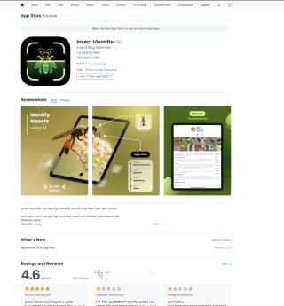 Insect Identifier IOS Gratis