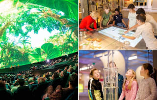 Ticket voor het Museon-Omniversum inclusief 1 grootbeeldfilm voor €11,95 via Tripper