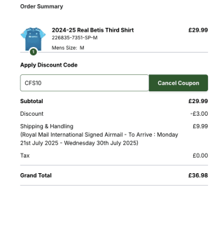 Camiseta Hummel tercera del Real Betis 2024-25 por solo 32,39€