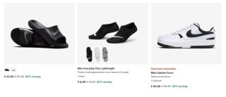 Tot 35 % korting in de Nike Zomer sale