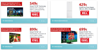 Plan Renove 20% EXTRA en cupón canjeable en Carrefour productos electrónicos