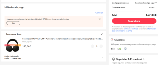 Sennheiser MOMENTUM 4 Auriculares inalámbricos Cancelación de ruido adaptativa por 165,40€
