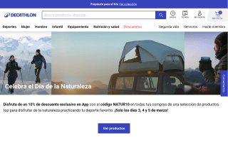 Descuento 10% en Decathlon