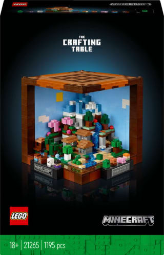 LEGO Minecraft Werkbank (21265) voor €55,99 bij Bol