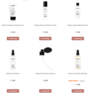 Gratis crystal hair pin bij aankoop van 2 Balmain producten bij Haarpro