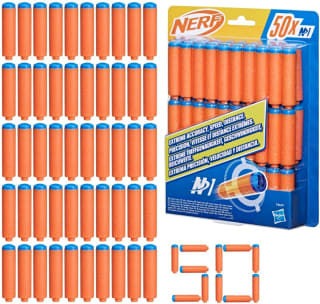 NERF N Refill 50 stuks voor €3,04 bij Amazon
