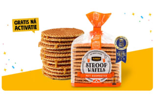 Gratis pakje stroopwafels bij activering Jumbo Extra's pas