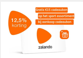 12.5% korting op Zalando Cadeaubonnen met ING rentenpunten + gratis €15,- Zalando Sports cadeaubon