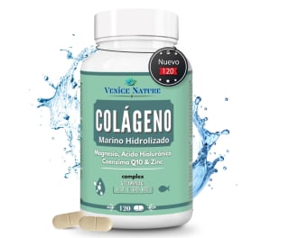 Colageno con Magnesio y Acido Hialuronico Peptan 2000mg de Colágeno Marino Hidrolizado Puro para Articulaciones Pelo y Piel por solo 8,49€