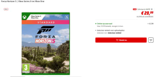 Forza Horizon 5 (Xbox Series X/Xbox One) voor €29,99 bij de Mediamarkt
