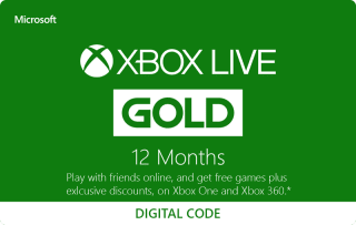 12 Maanden Abonnement Xbox Live Gold voor €32,95 bij Livekaarten