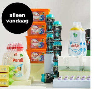 Tot 60% korting op heel veel voorraadvullers van Persil, Pampers, Lucovitaal en meer bij Wehkamp