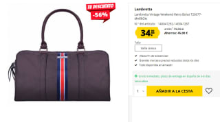 Bolso Lambretta Vintage Weekend Retro por 34.95€